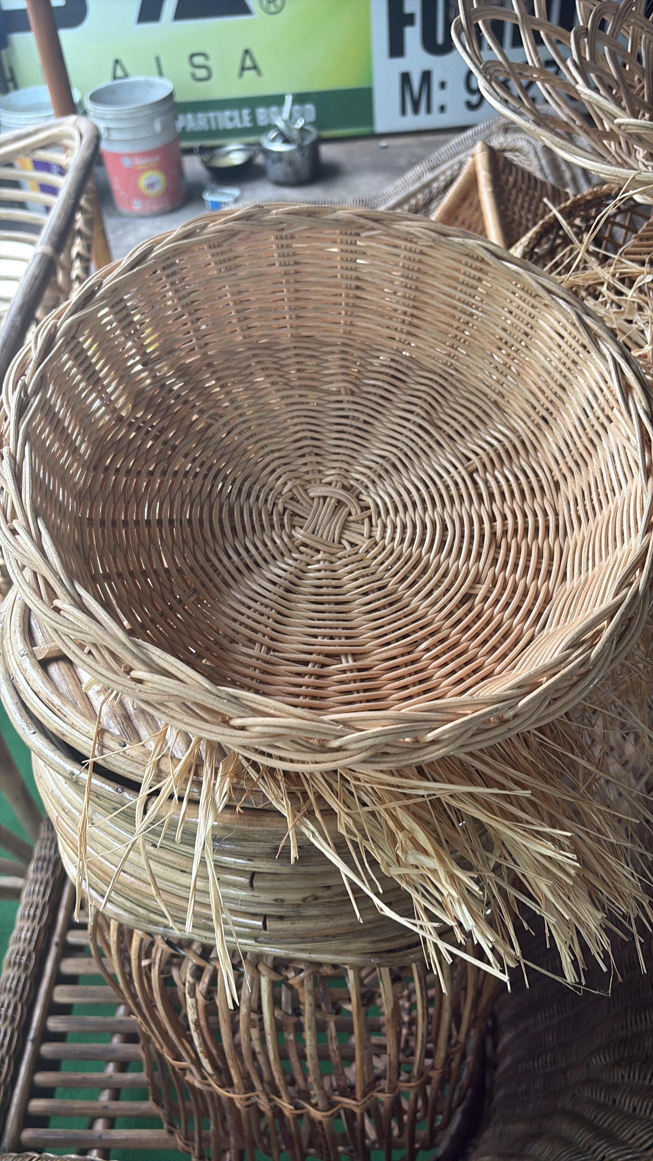 Wicker Style Basket image Wicker Style Basket image