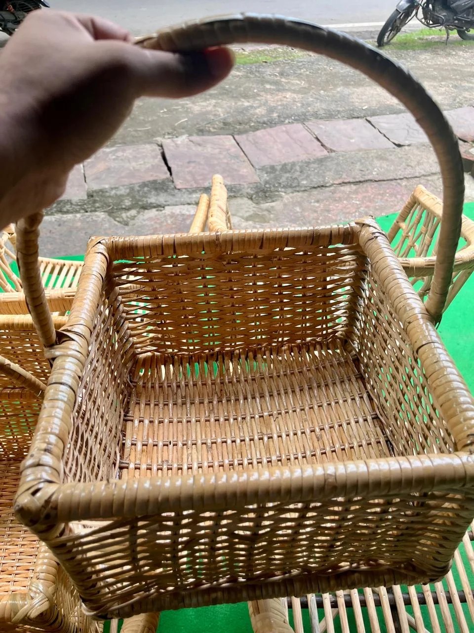 Handwoven Storage Basket image Handwoven Storage Basket image