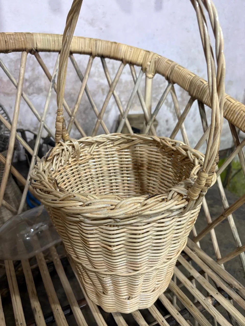 Decorative Round Basket image Decorative Round Basket image