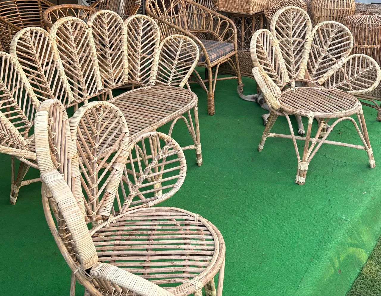 Vintage Rattan Chair image Vintage Rattan Chair image