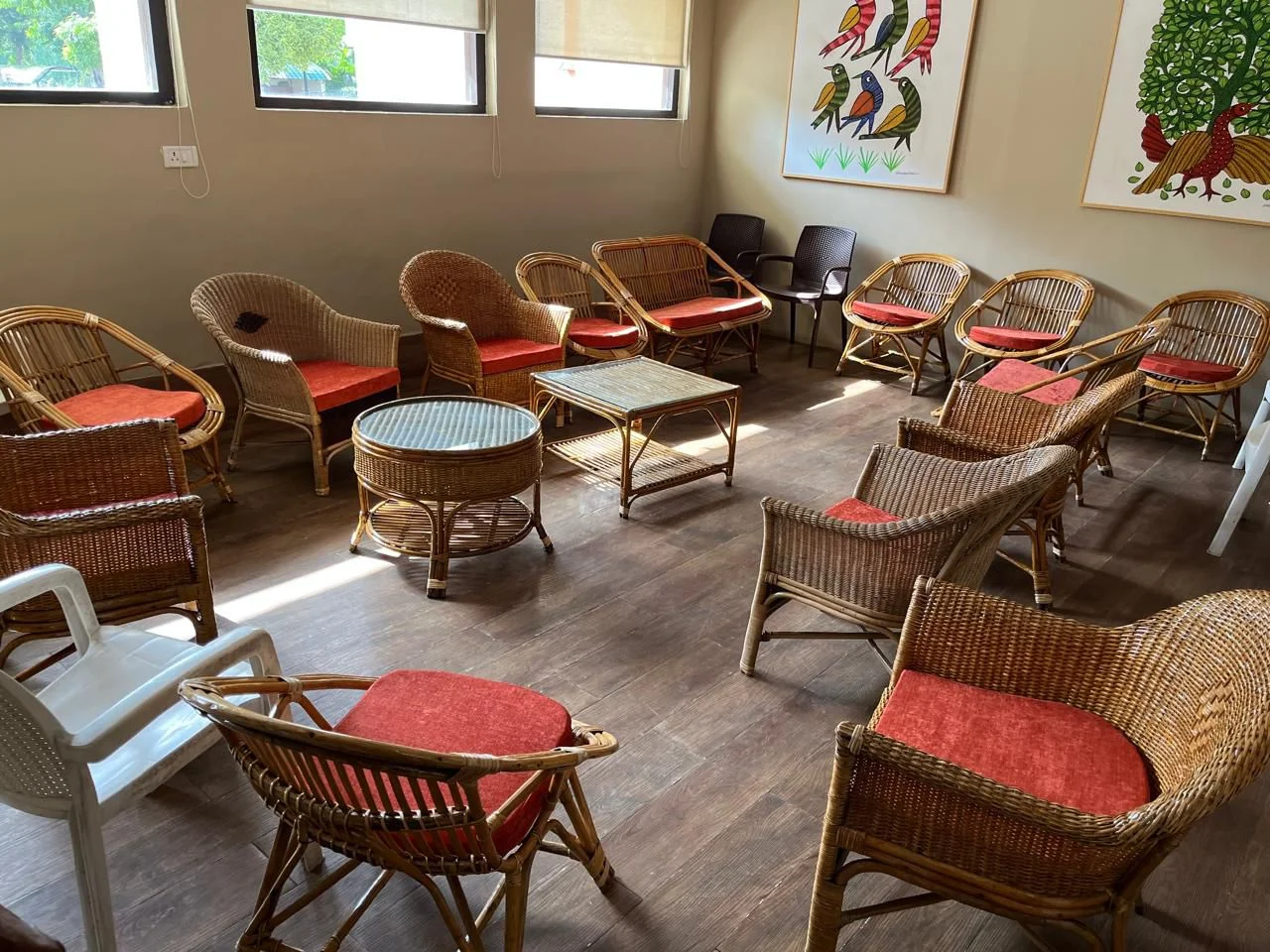 Rustic Cane Armchair image Rustic Cane Armchair image