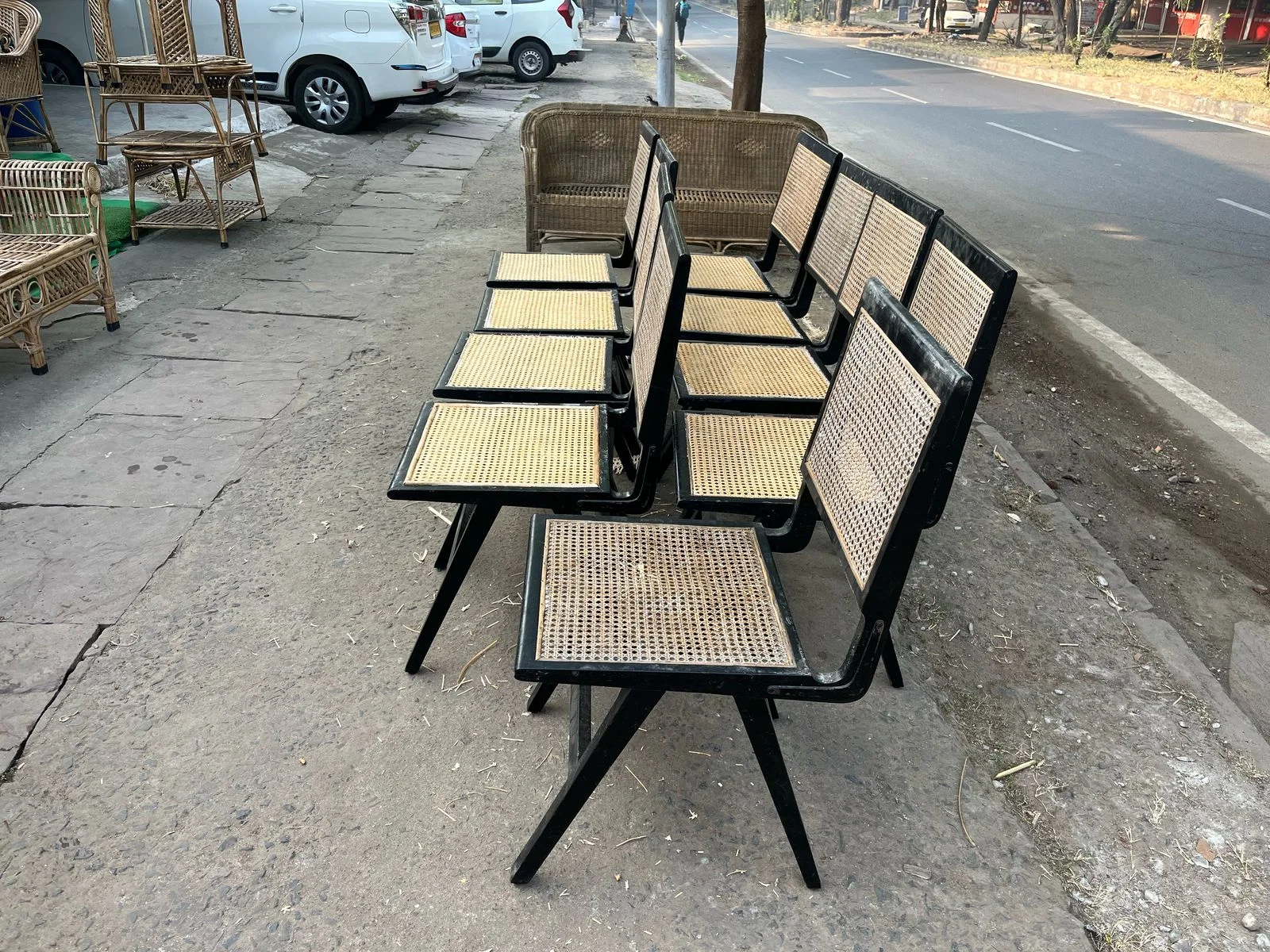 Artisan Cane Lounge Chair image Artisan Cane Lounge Chair image