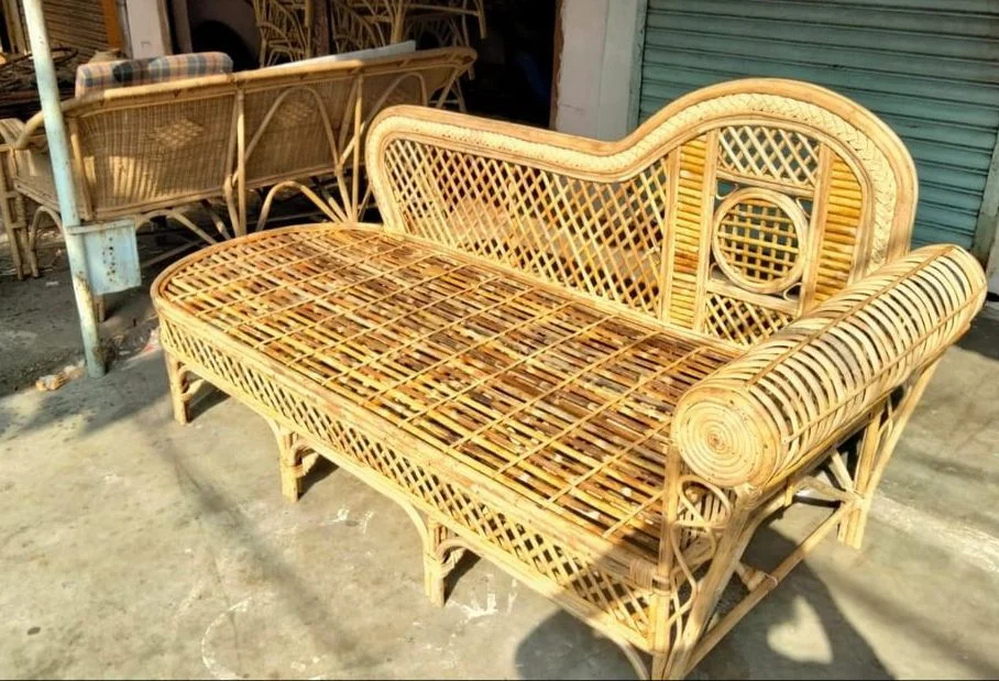 Two-Seater Cane Sofa image Two-Seater Cane Sofa image